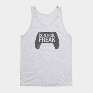 Control Freak Video Game Console Controller - Funny Gamer Tank Top